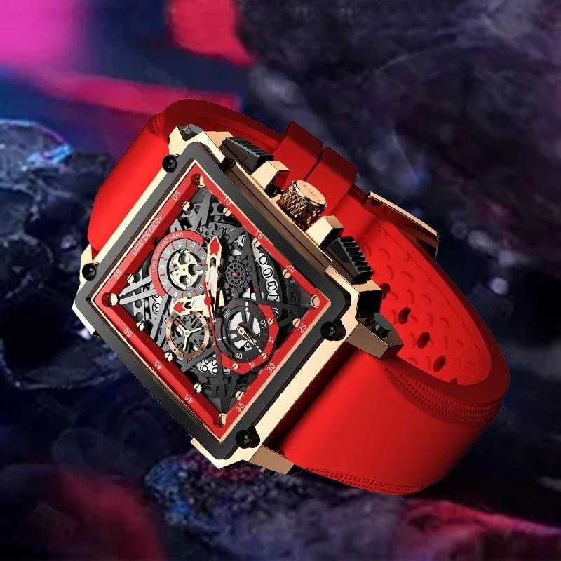 Flamme-Rouge-montre-style-unique-elegante-tendance